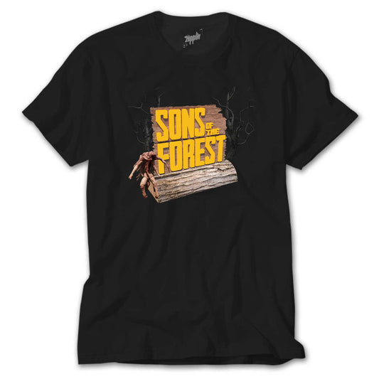 Sons Of The Forest Tree Siyah Tişört