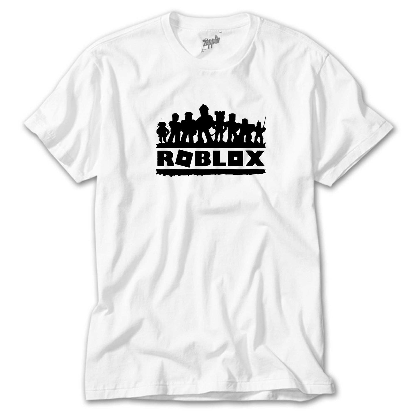 Roblox Text Beyaz Tişört