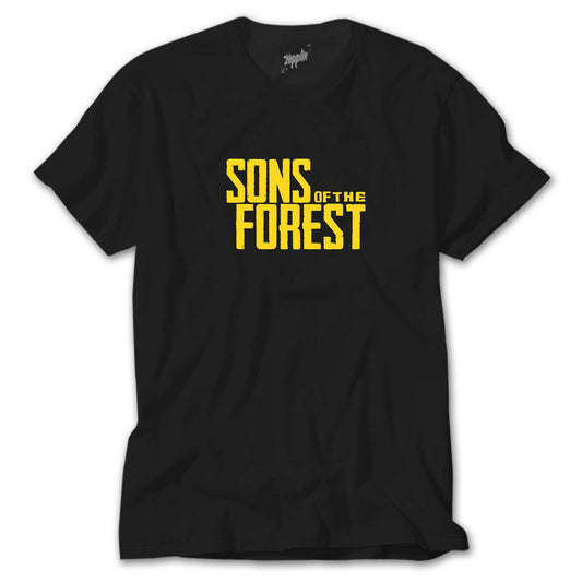 Sons Of The Forest Siyah Tişört
