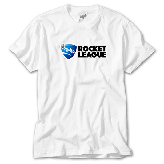 Rocket League Logo Beyaz Tişört