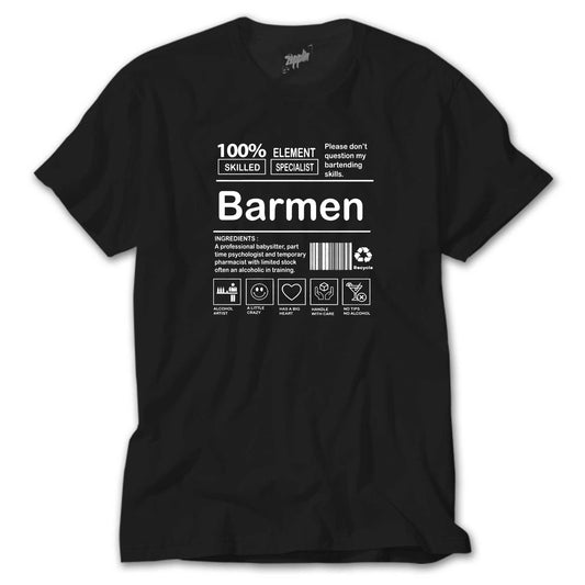 Barmen Siyah Tişört