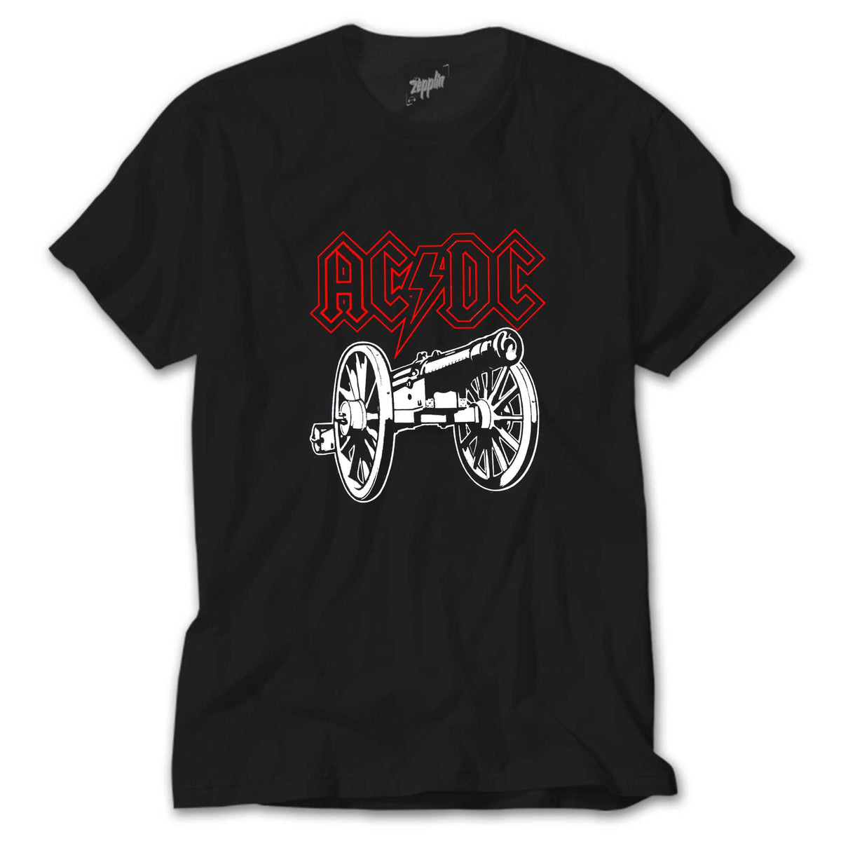 Ac Dc About Rock Cannon siyah tişört