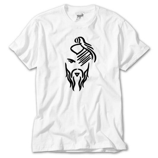 Hayko Cepkin Yeni Logo Black Krem Tişört