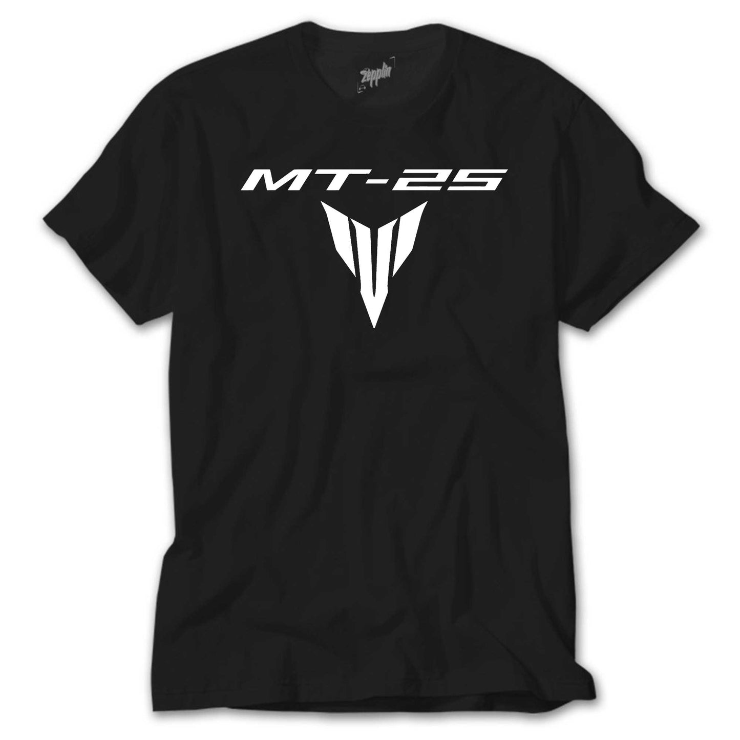 Yamaha MT25 White Logo Siyah Tişört