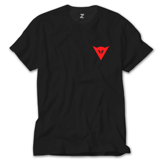 İndirimli Dainese Red Logo Siyah Tişört