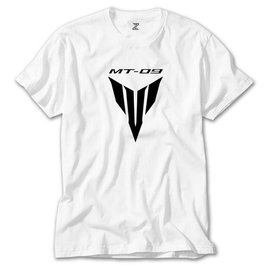 Yamaha MT 09 Logo Beyaz Tişört