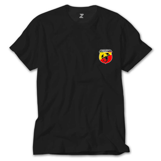 Abarth Logo Siyah Tişört