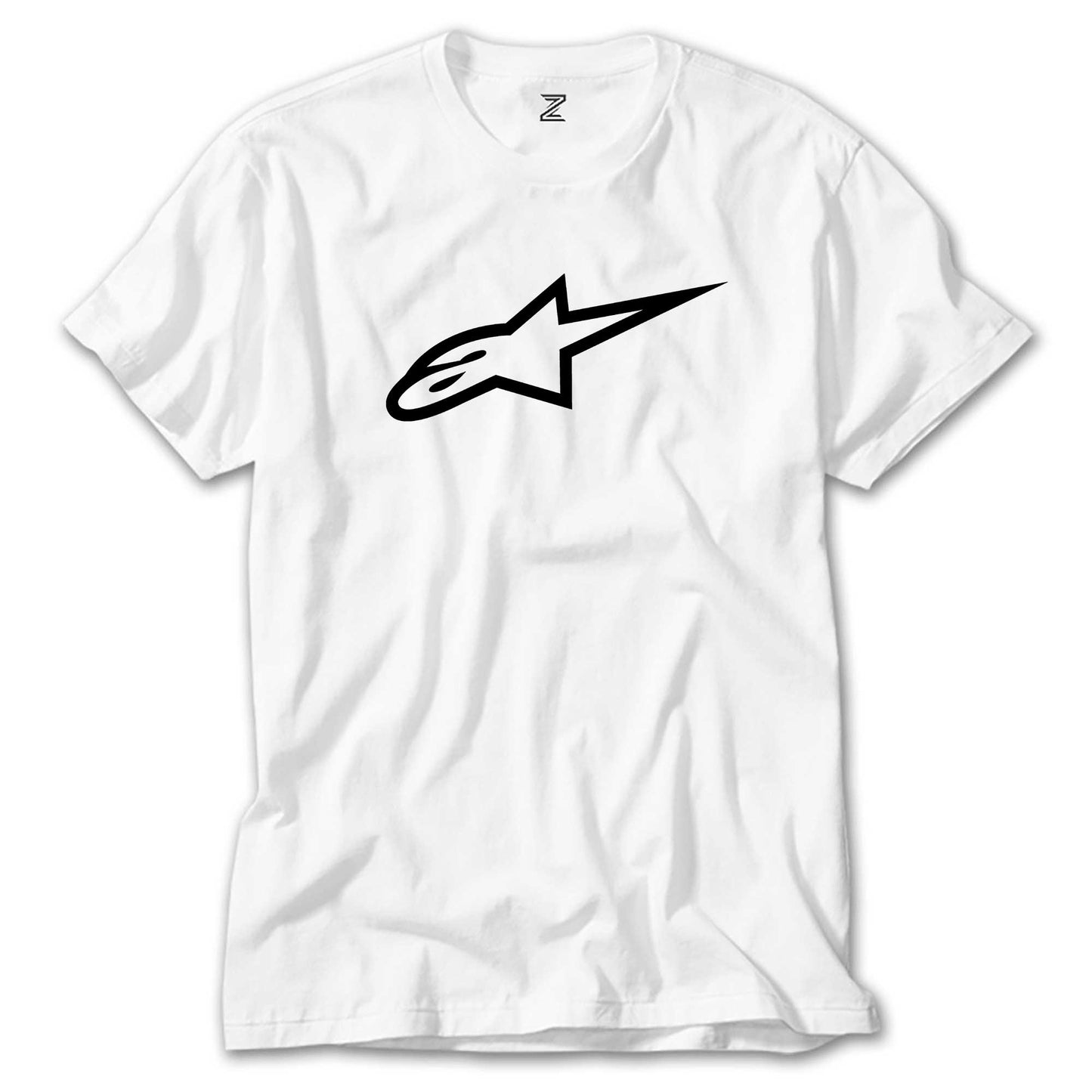İndirimli Alpinestars Black Logo Beyaz Tişört