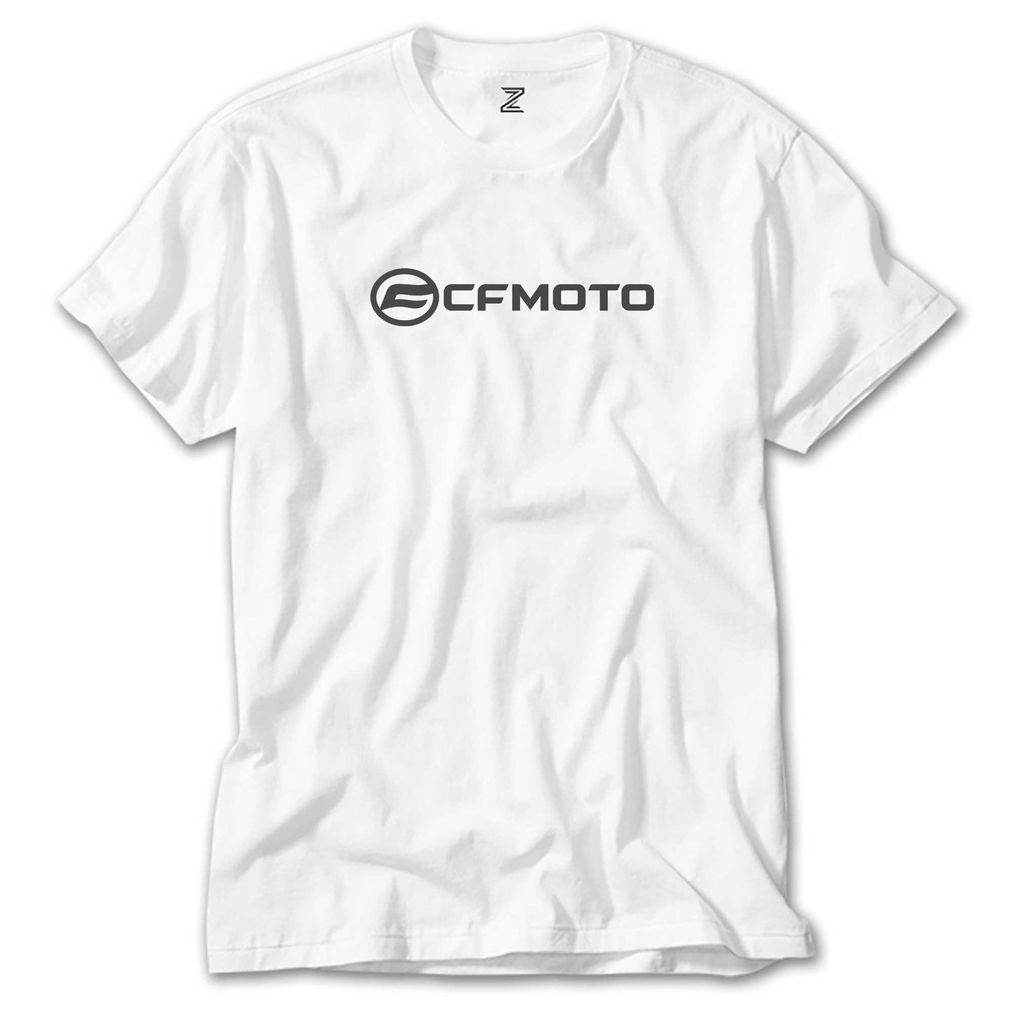 Cf Moto Yazı Beyaz Tişört