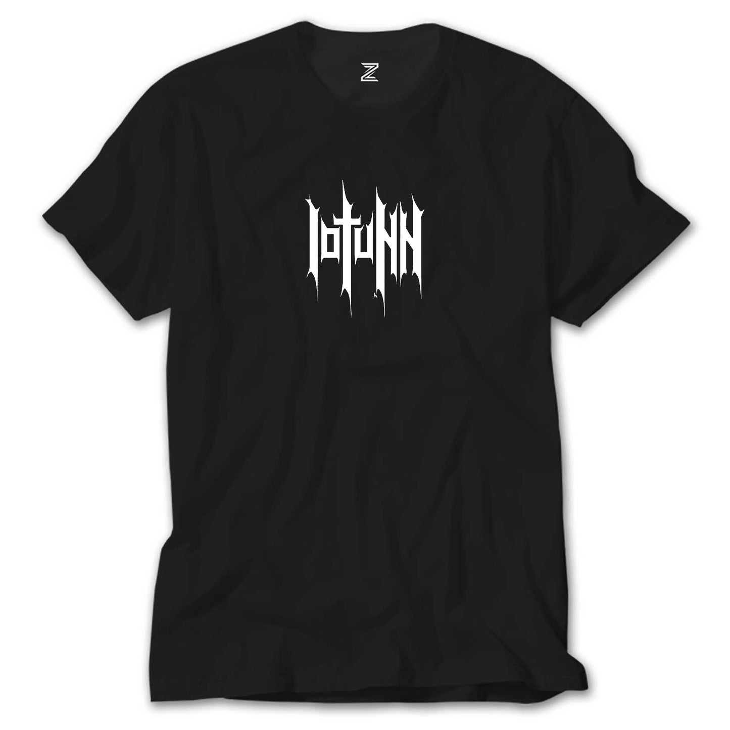 Iotunn Logo Siyah Tişört