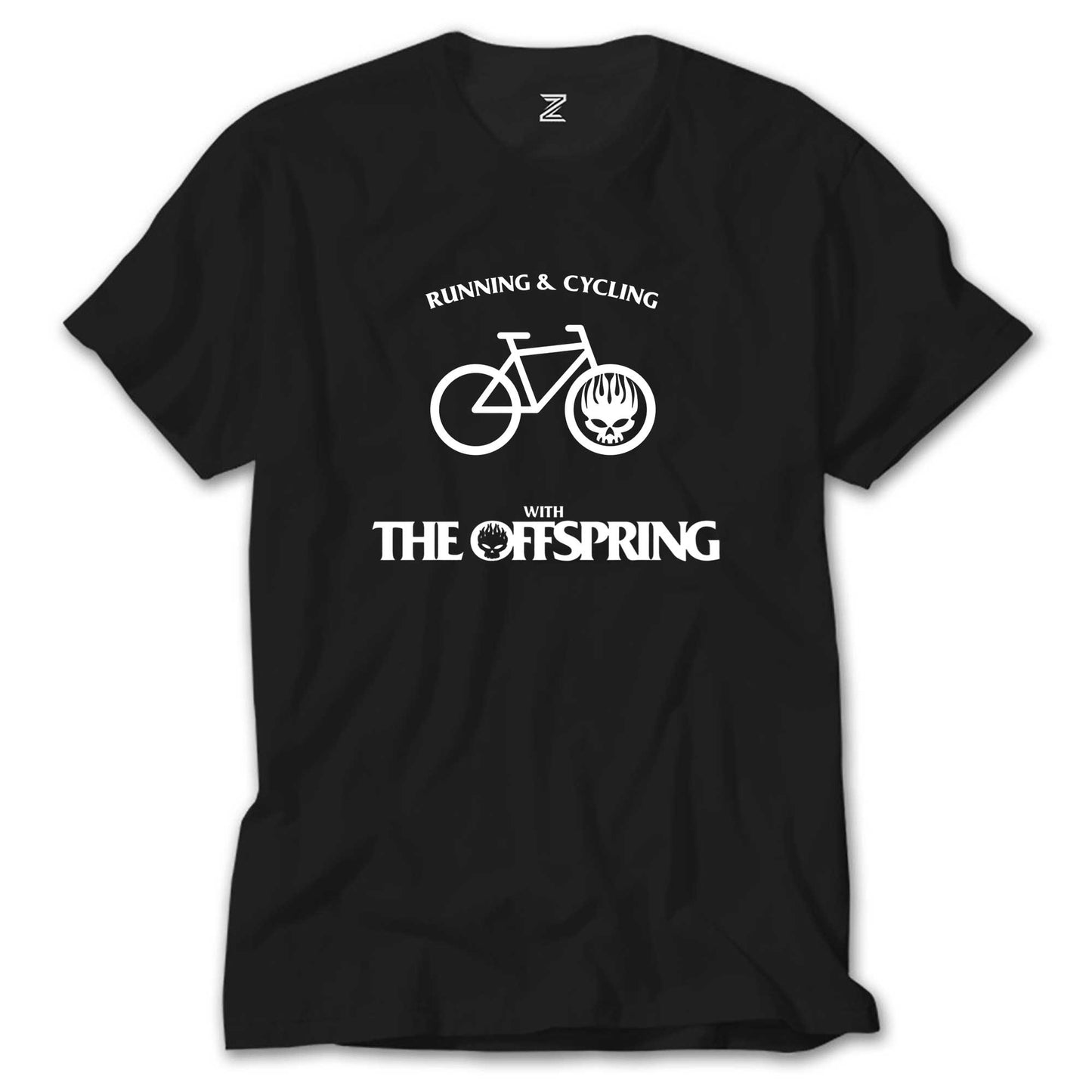 The Offspring Running & Cycling Siyah Tişört