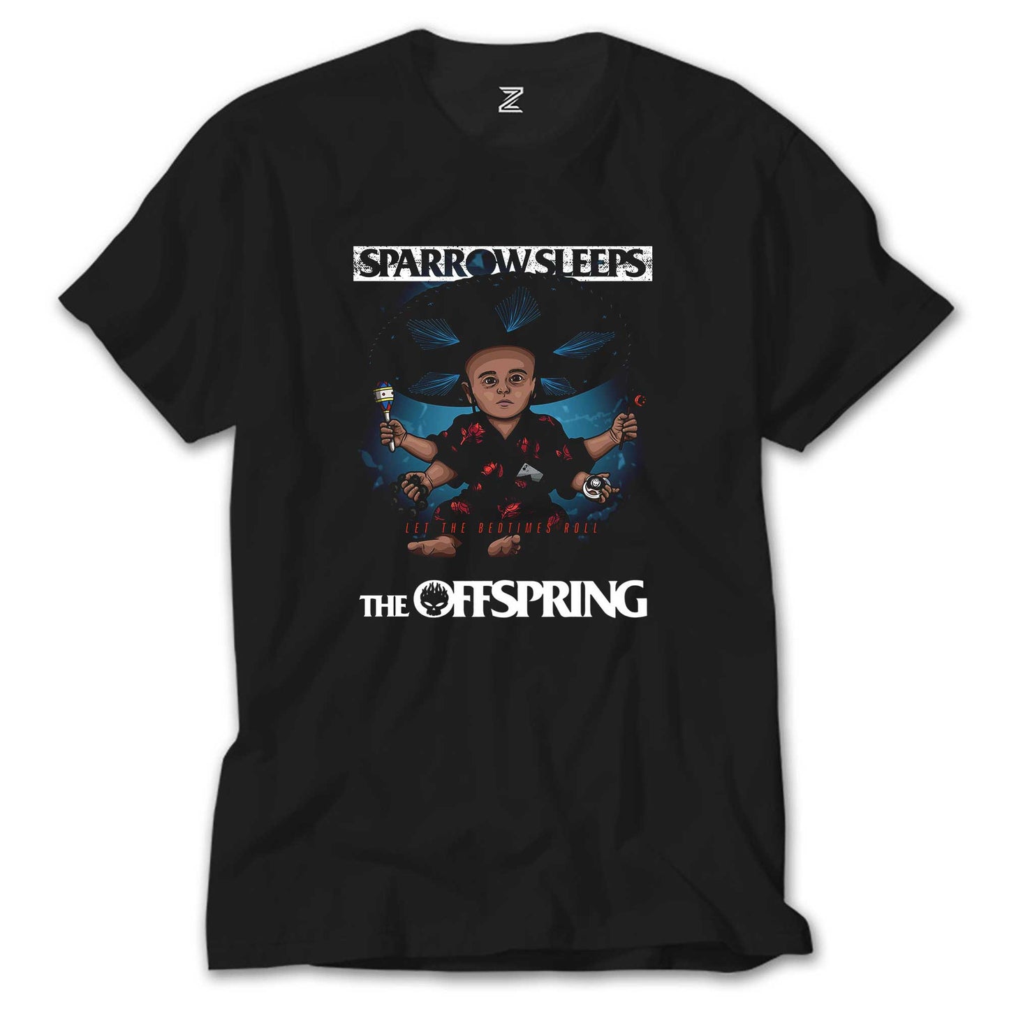 The Offspring Let The Bedtimes Roll Siyah Tişört