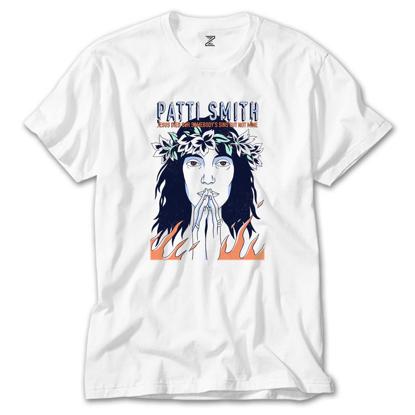 Patti Smith Gloria Beyaz Tişört
