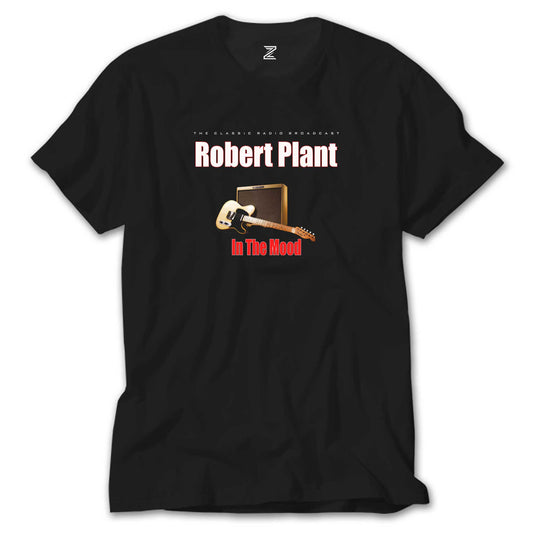 Robert Plant The Classic Radio Broadcast Siyah Tişört