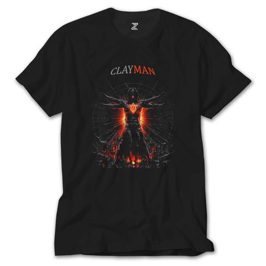 In Flames Clayman Siyah Tişört