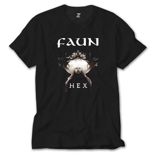 Faun Hex Siyah Tişört