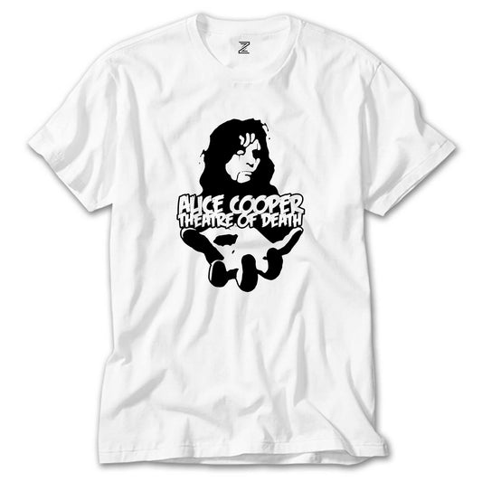 Alice Cooper Theatre Of Death Beyaz Tişört