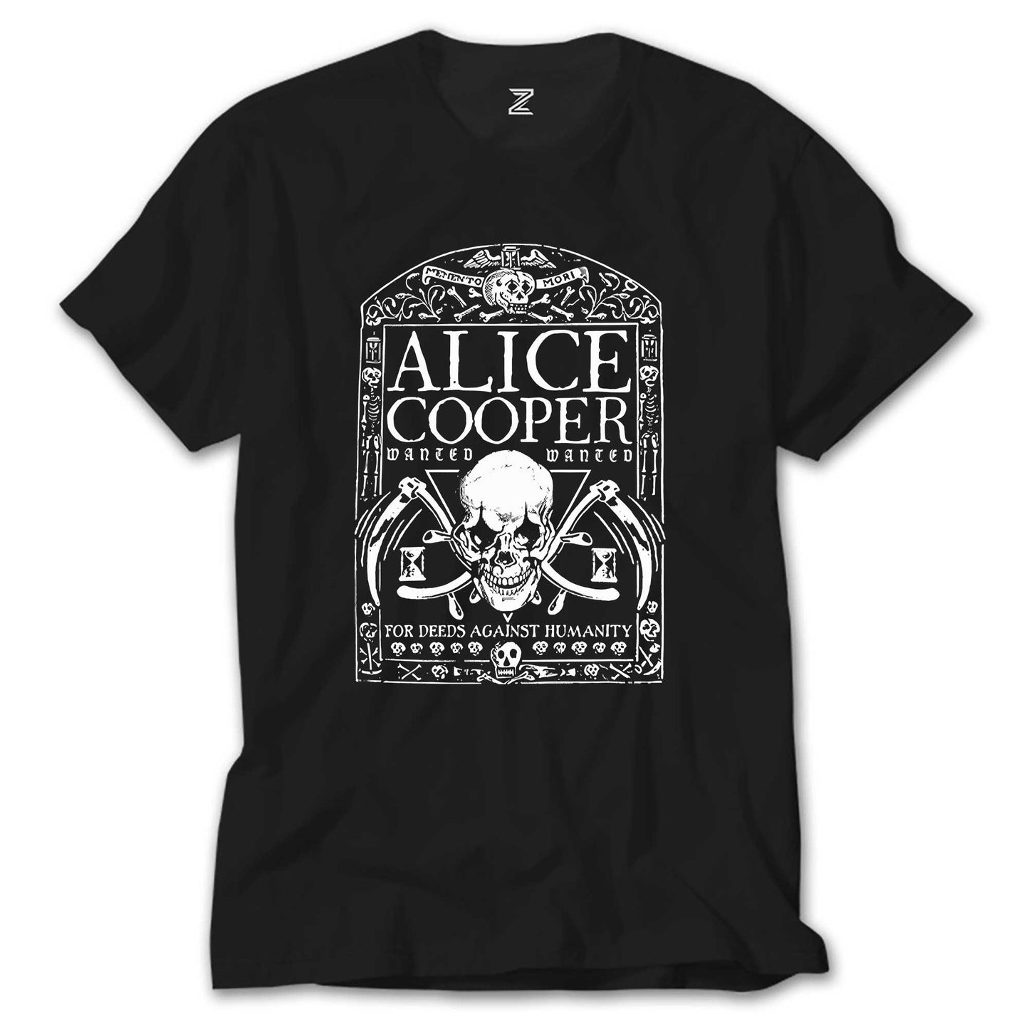 Alice Cooper Memento Mori Siyah Tişört