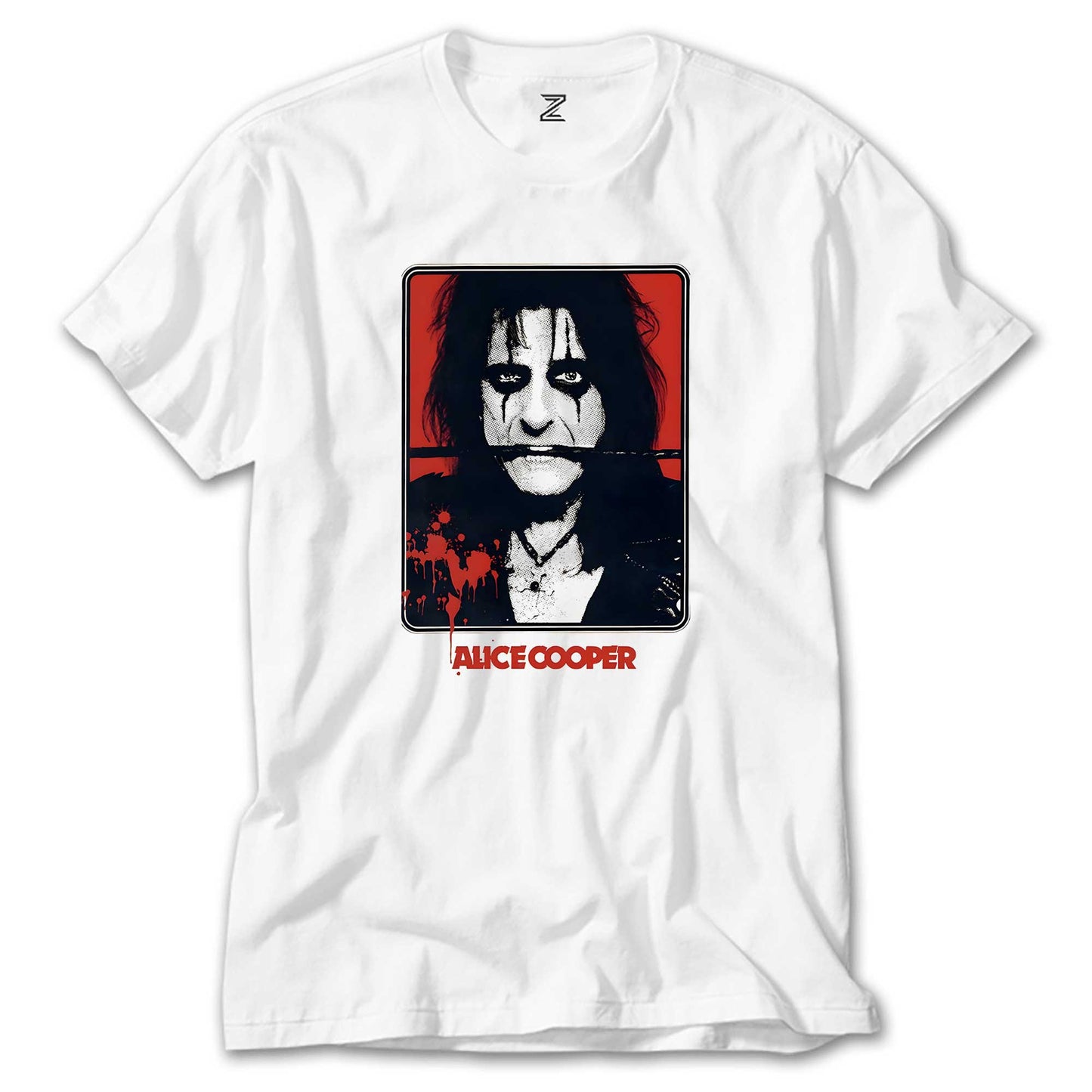 Alice Cooper The Belt Beyaz Tişört
