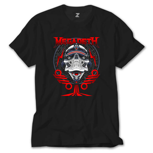 Megadeth The Walls Are Closing Siyah Tişört