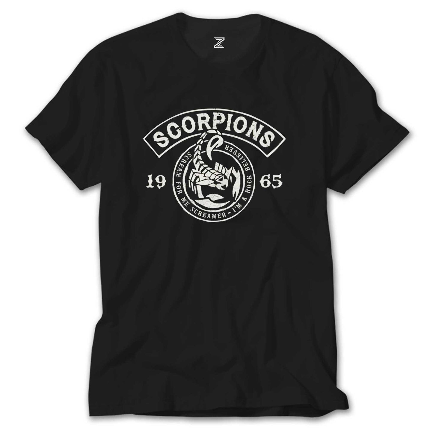 Scorpions Scream For Me Siyah Tişört