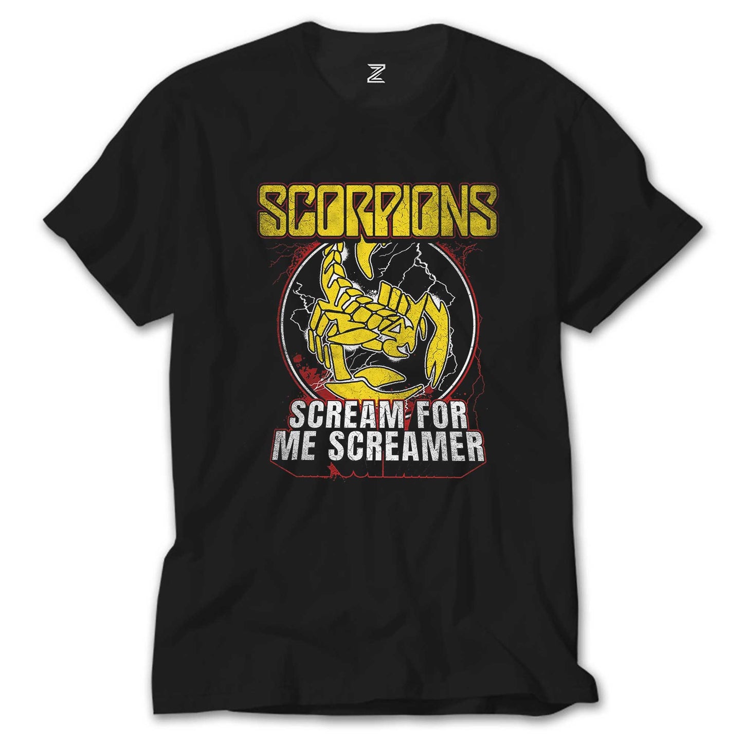 İndirimli Scorpions Scream For Me Screamer Siyah Tişört