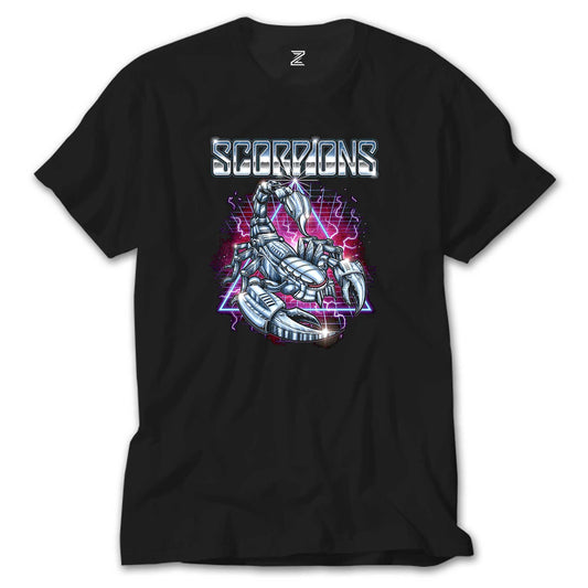 Scorpions Neo-Scorp Siyah Tişört