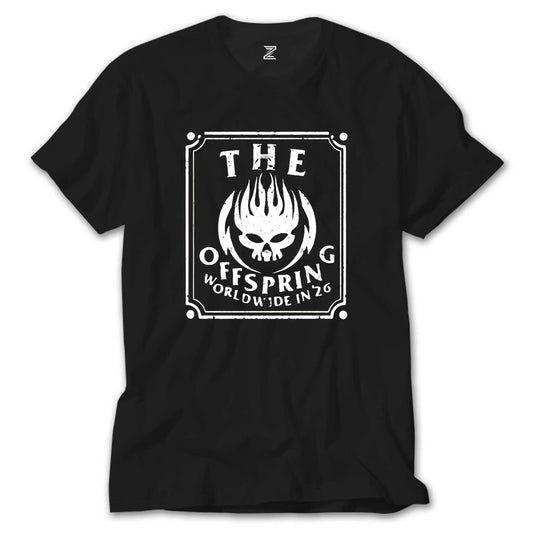 The Offspring Worldwide In '26 Siyah Tişört