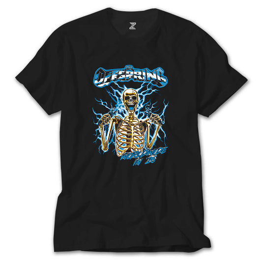 The Offspring Worldwide In '26 Skull Siyah Tişört