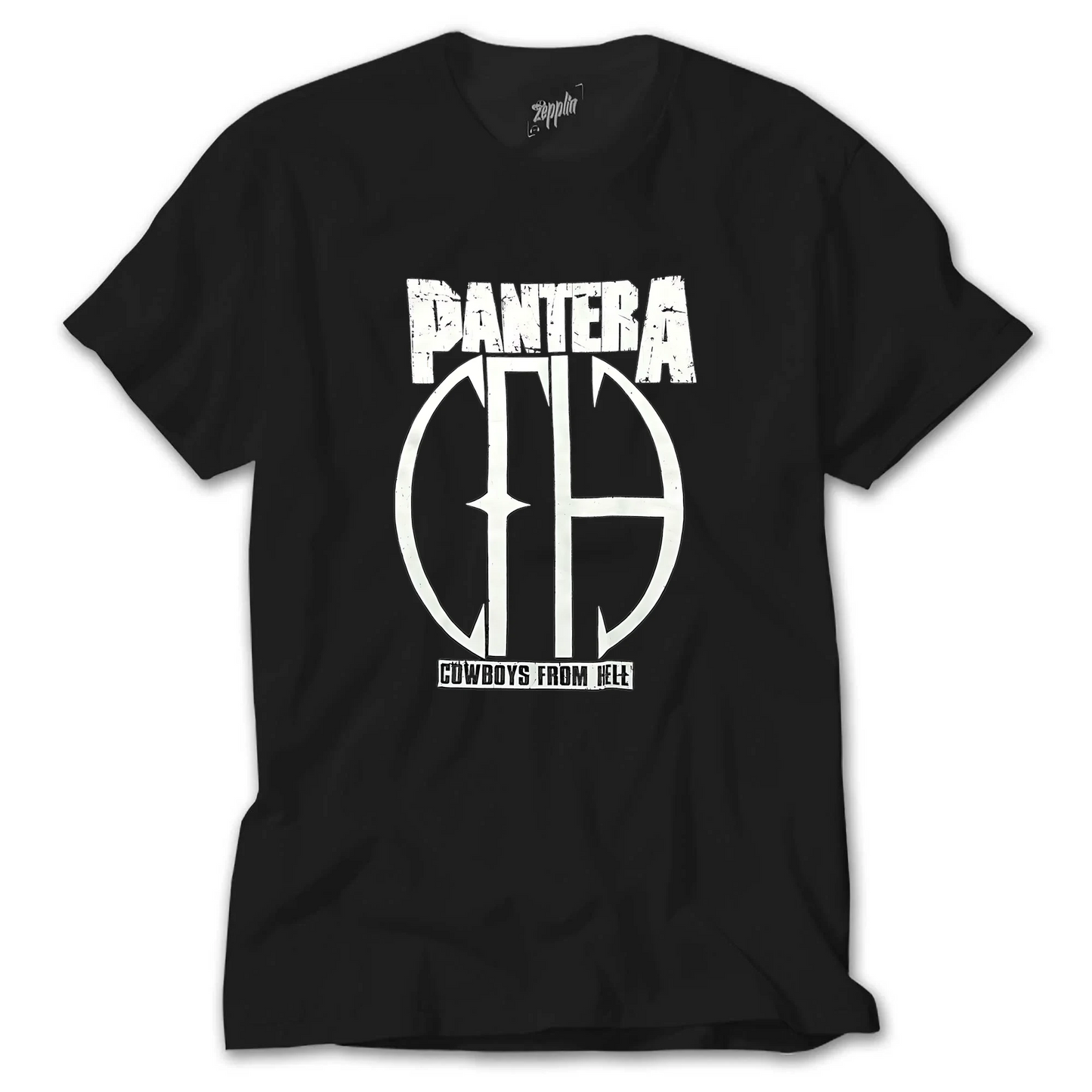 Pantera Rock Band - #pantera #cowboysfromhell #cfg Siyah Tişört