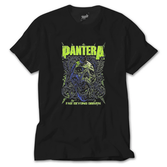 Pantera Rock Band - Pantera ~ Far Beyond Driven Siyah Tişört