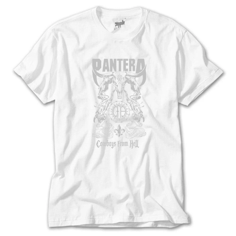 Pantera Rock Band - Pantera Tattoo Design Beyaz Tişört