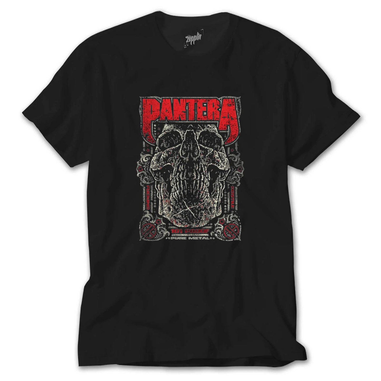 Pantera Rock Band - ZT7292 Siyah Tişört