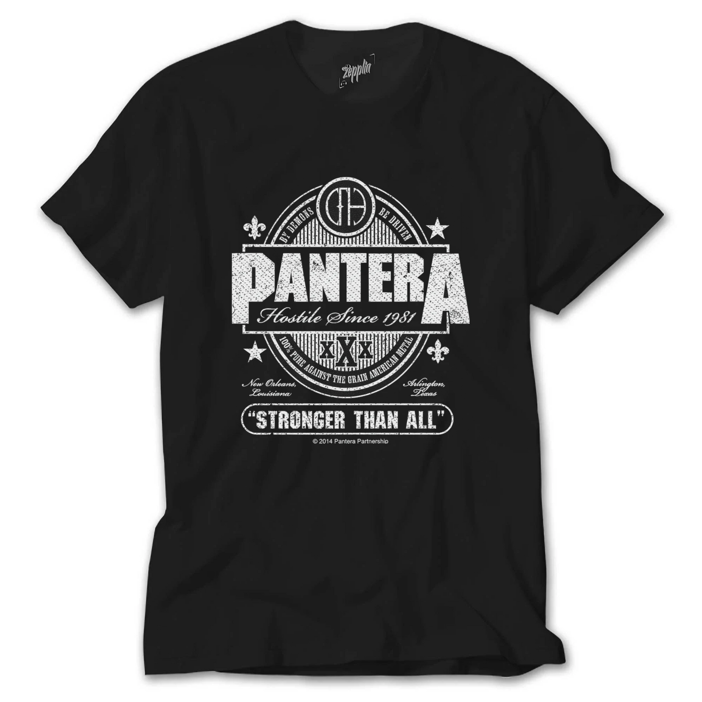 Pantera Rock Band - ZT7293 Siyah Tişört