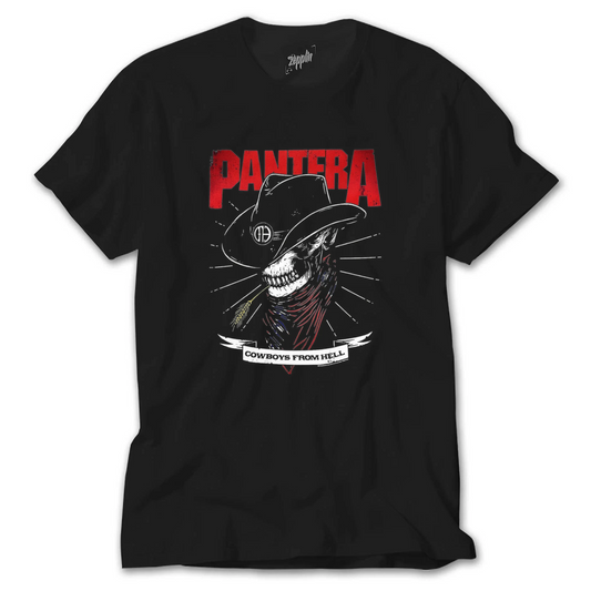 Pantera Rock Band - ZT7302 Siyah Tişört