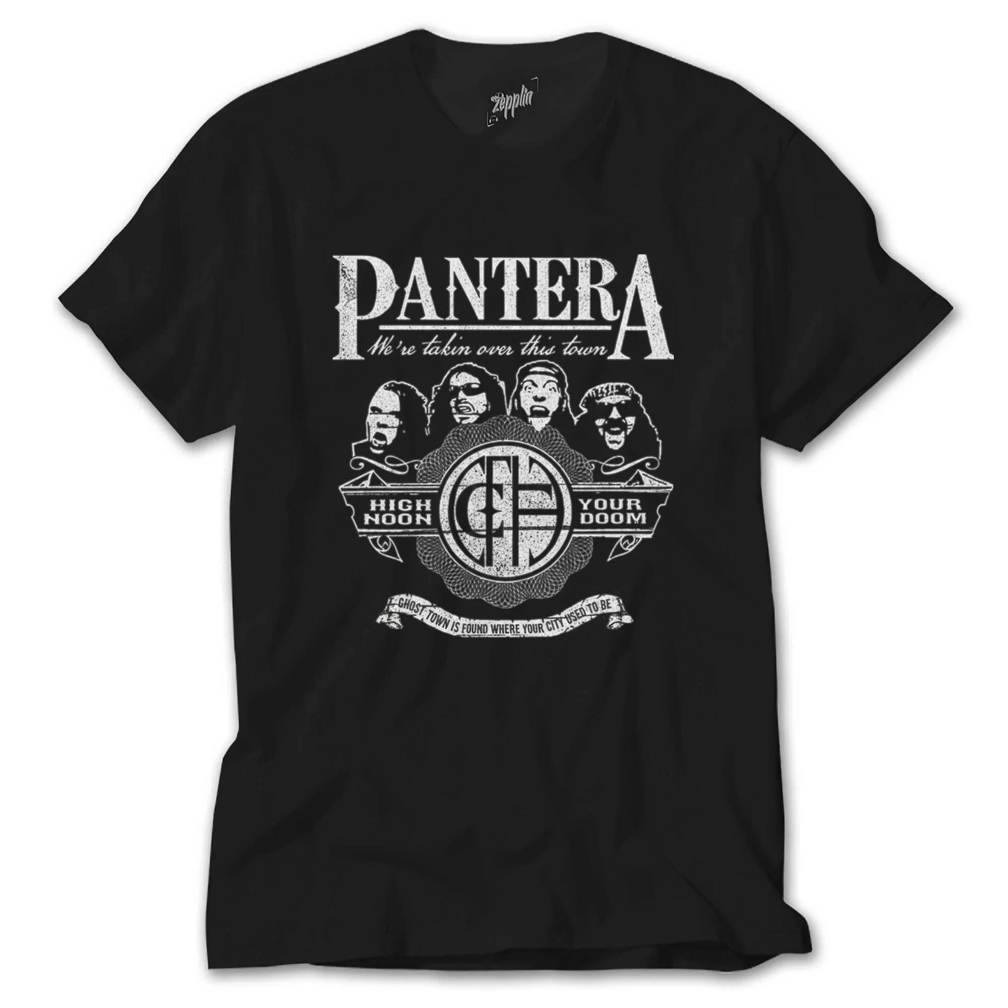 Pantera Rock Band - ZT7313 Siyah Tişört
