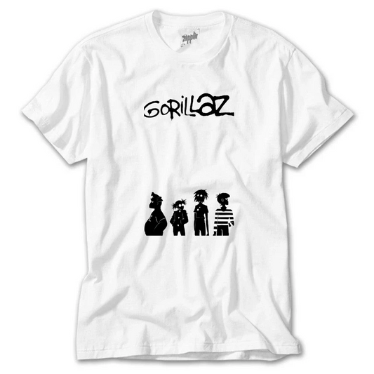 Gorillaz - Fondos De Pantalla De Gorillaz ✨ Beyaz Tişört