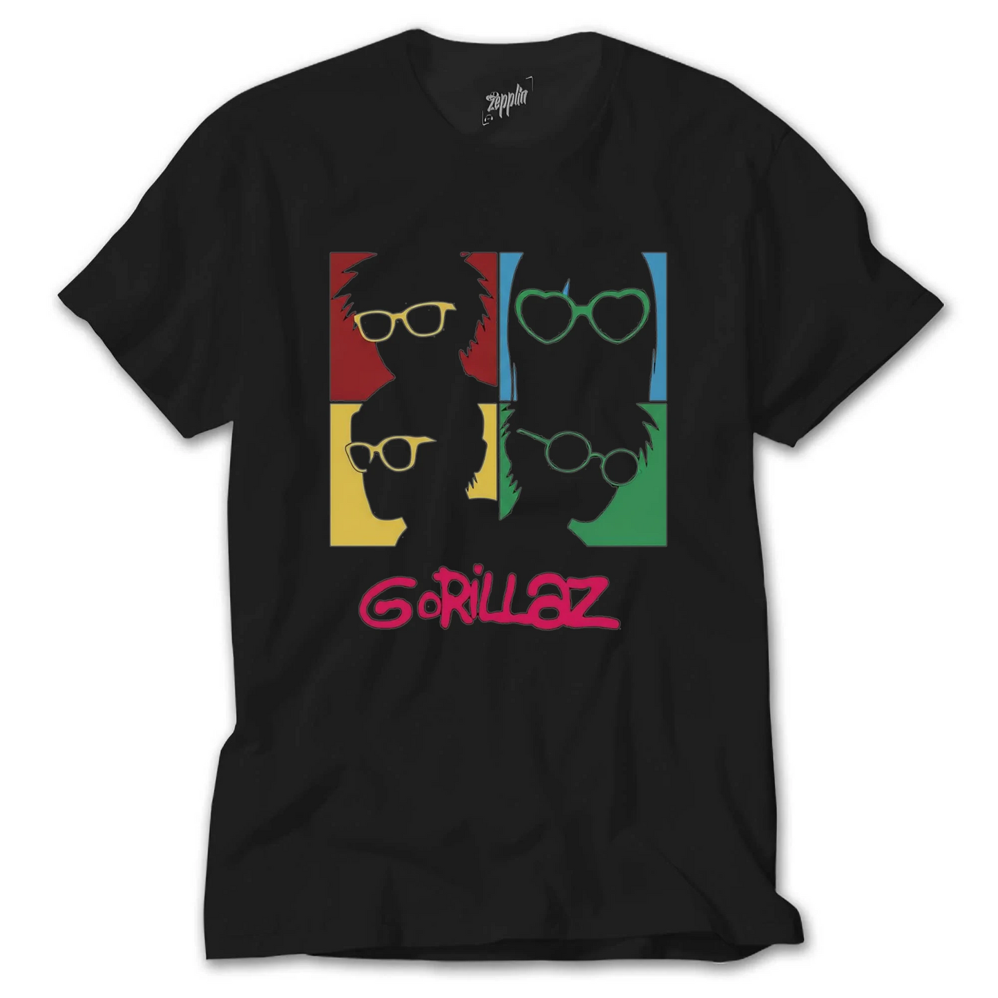 Gorillaz Siyah Tişört