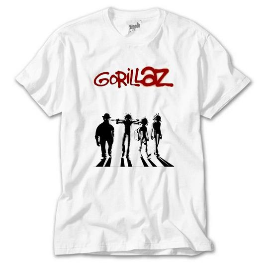 Gorillaz - Free By ZEDGE™ Beyaz Tişört