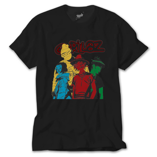 Gorillaz - ZT7333 Siyah Tişört