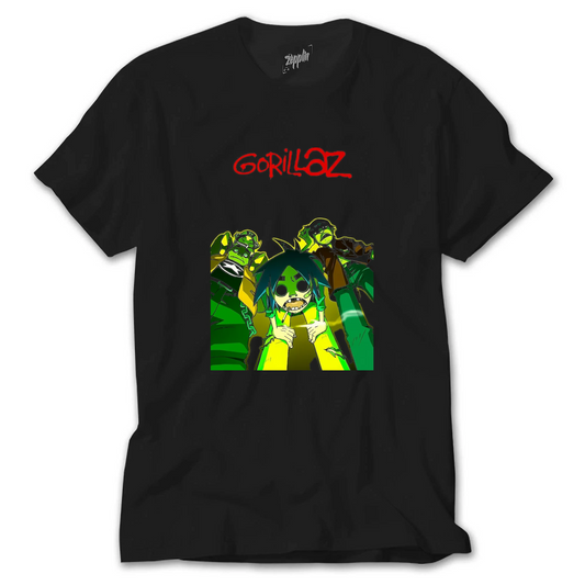 Gorillaz - ZT7334 Siyah Tişört