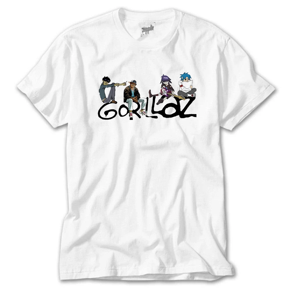 Gorillaz - ZT7335 Beyaz Tişört