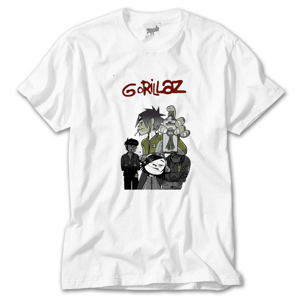 Gorillaz - ZT7346 Beyaz Tişört