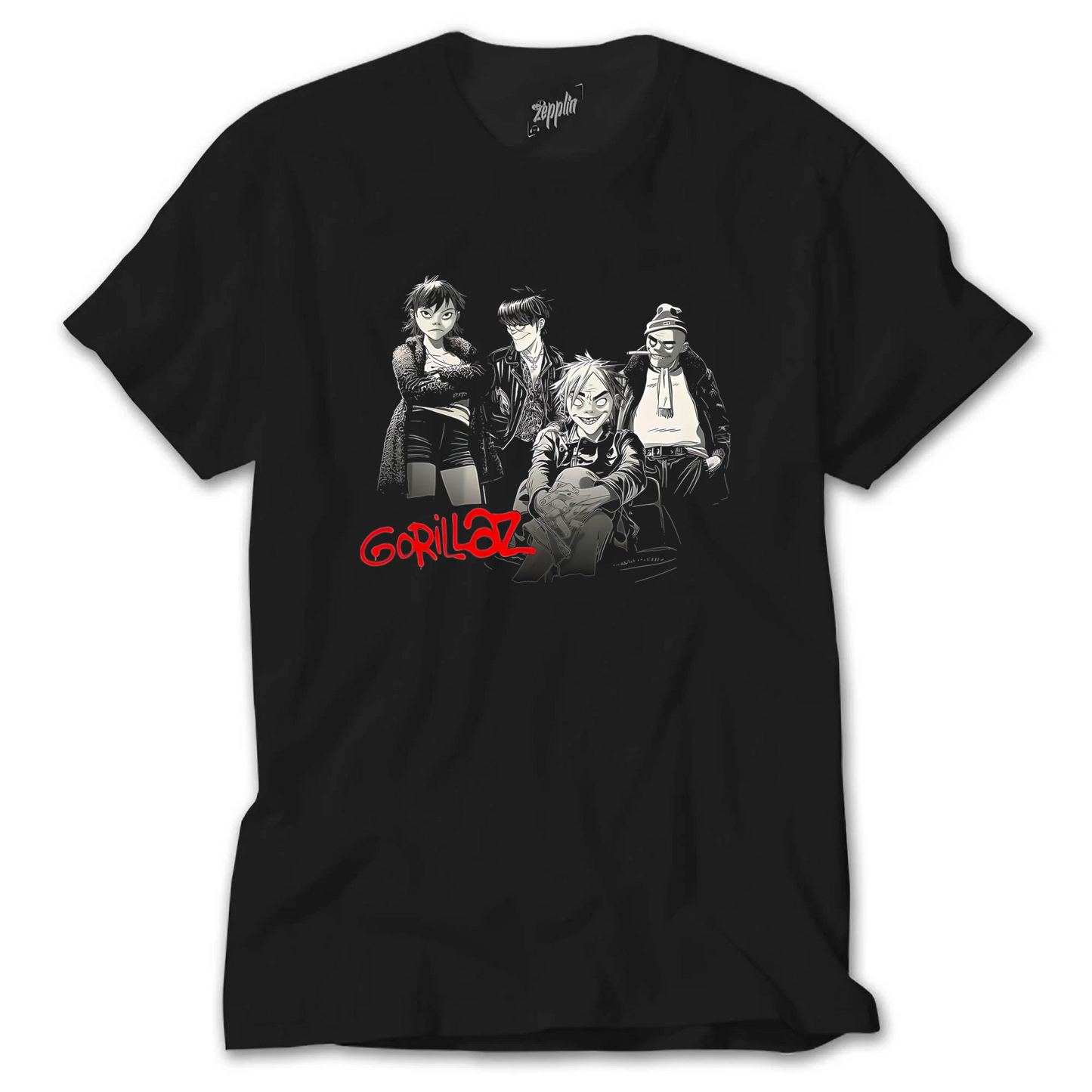 Gorillaz - ZT7355 Siyah Tişört