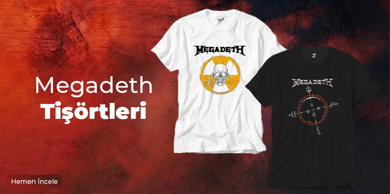 Megadeth Tişört