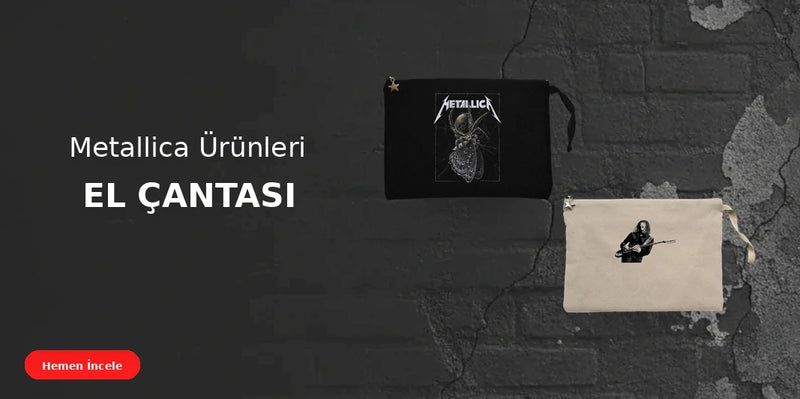 Metallica Clutch / El Çantası