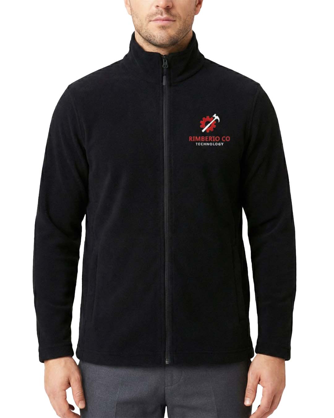 Polar Baskılı Nakışlı Siyah Toptan