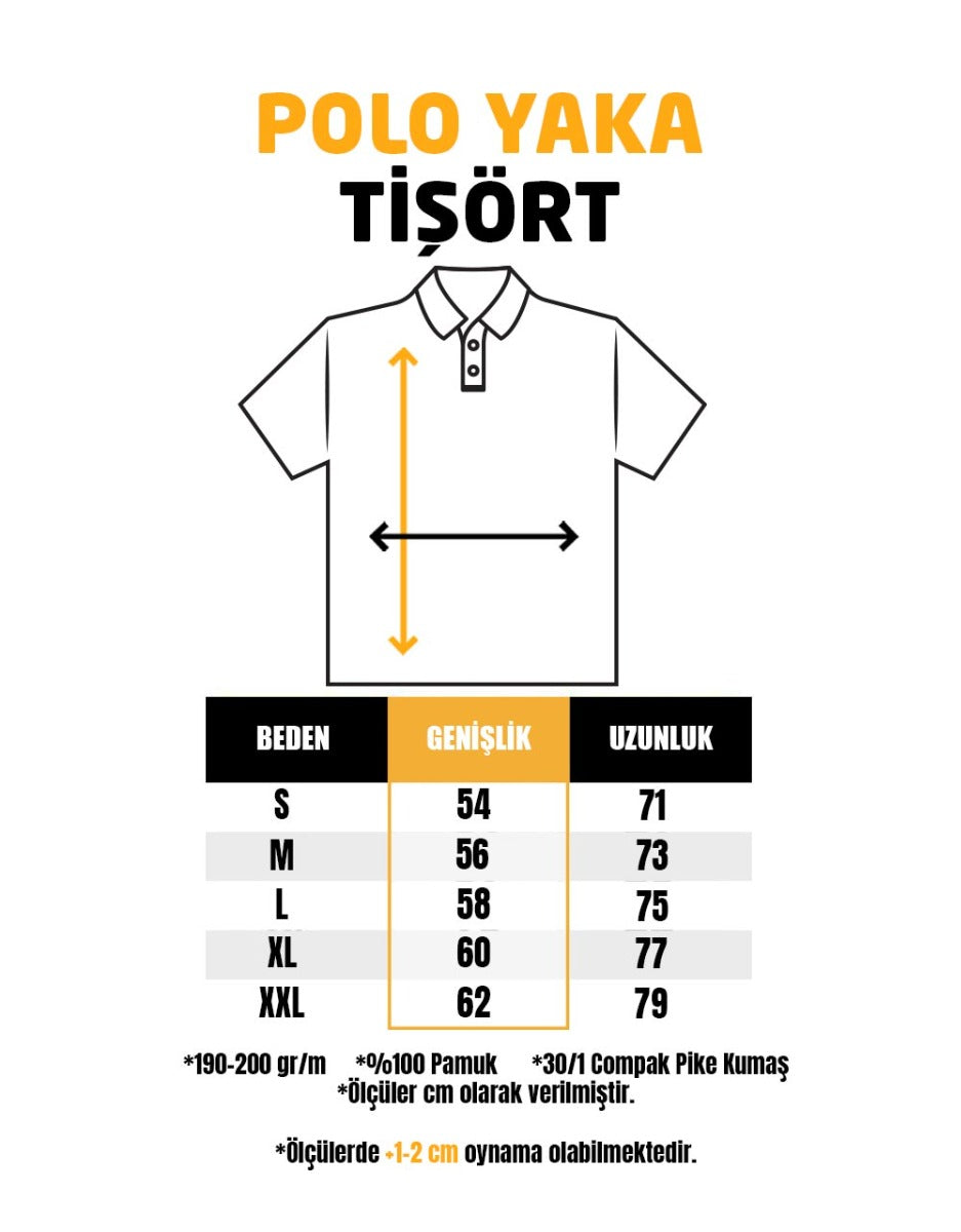 Polo Yaka Tişört Beden Tablosu