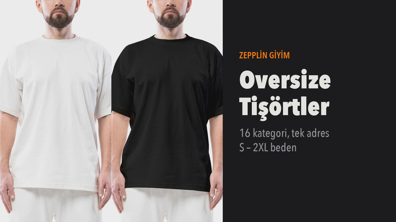Zepplin Giyim Oversize Tişörtler