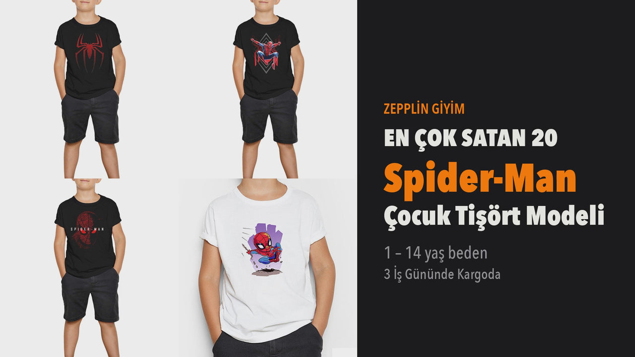 spiderman-cocuk-tisortleri